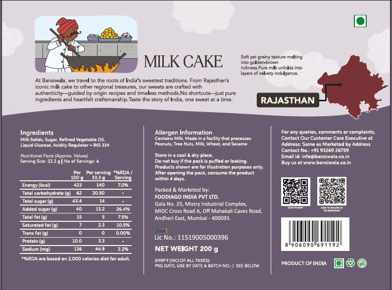 Milk Cake